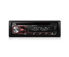 Pioneer DEH-4800FD autorádio, červená