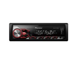 Pioneer MVH-280FD autorádio, červená