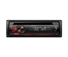 Pioneer DEH-S120UB autorádio, červená