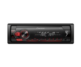 Pioneer MVH-S120UB autorádio, červená