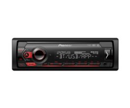 Pioneer MVH-S420DAB autorádio, červená