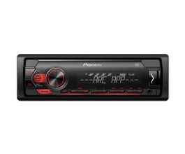 Pioneer MVH-S220DAB autorádio, červená