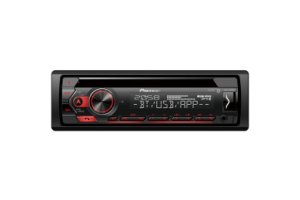Pioneer DEH-S320BT autorádio, červená
